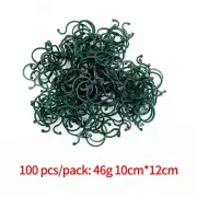 100 X Ties Garden Plant Support Clips Veggie Tomato Greenhouse Straps Holder