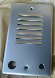 Speaker Station Panel 33302-11 Faraday Teletalk Grille Button Lamp Cutout