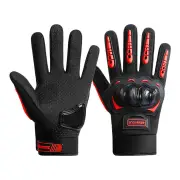 XANES Bicycle Gloves Winter Riding Breathable Gloves Hard Knuckle Touchscreen Motorbike Gloves Tactical Gloves for Cycli