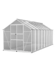 [Green Fingers] Aluminium Greenhouse Polycarbonate Shed 4.7x2.5M