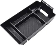 GUERBEIS Armrest Storage Box,Fit For, C Class W206 220d 2022 2023 2024 Center Console Flocking Organizer Containers Vehicle Console storage box unit