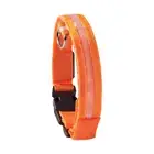 Dog LED Collar Blinking Night Flashing Light Up Glow Adjustable Pets Safety