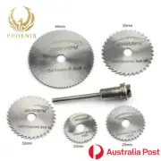 6PC HSS Circular Saw Blade Set For Dremel Rotary Tool Cutting Wheel Discs Drill