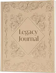 Skyline Grandparent Memory Book – Family Tree & Legacy Journal – Birthday Gifts for Nana, Grandpa & Grandma from Grandchildren (Sandstone Vintage)