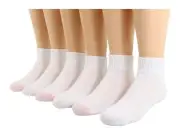 Jefferies Socks Kids Seamless Sport Quarter Sock 6 Pack Size 12-6 MD 11246