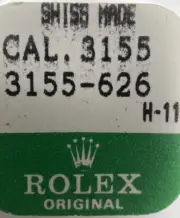 ROLEX FACTORY NEW SEALED CALENDAR DATE FINGER 3155 626