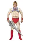He Man Masters Of The Universe Costume Eva Chest Muscle Prince Adam Super Hero