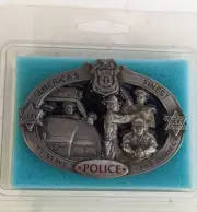 N/O/S 1988 C&J Buckle Co. Police America's Finest NOS