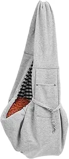 FIXOSHEE Portable Dog Carrier Sling Bag Durable Polyester Pet Pouch for Cats Breathable Design for Hiking Travel Camping and