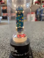 Tech Deck Krooked Mark Gonzales Limited Edition 1/10,000 w/ Spitfire Wheel Stand