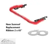New Fits 2018-2024 Enclave Two Replacement Sunroof Track Guided 65" Ribbons