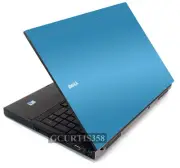 SKY BLUE Vinyl Lid Skin Cover Decal fits Dell Precision M6400 M6500 Laptop