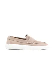 suede loafers 7 Nude