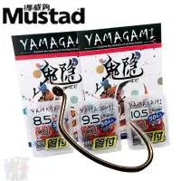 在飛比找蝦皮商城優惠-《Mustad》 YAMAGAMI 鬼隱超級管付蝦鉤 (50