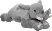 Wild Republic 28160 Earthkins African Elephant Stuffed Animal Plush 15 Inches