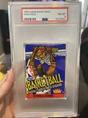 1989 Fleer BASKETBALL CARD Unopened Wax Pack PSA NM-MT 8