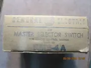 GE RMS-4A Remote Control Master Selector Switch Panel w/ Pilot Light NEW NOS