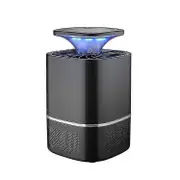 Mosquito Killer Indoor Powerful Fly Killer For Bugs, Mosquitoes, Gnats And Insects Blue Light Insect Killer (black)