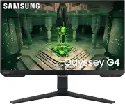 SAMSUNG 25" Odyssey G4 Series FHD Gaming Monitor, IPS, 240Hz, 1ms, G-Sync