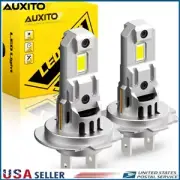 AUXITO H7 LED Headlight Bulbs High Low Beam Super Bright White CANBUS GFM D