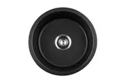 Welba Kitchen Granite Sink Stone Bathroom Basin Sink Single Bowl Under/Top Mount