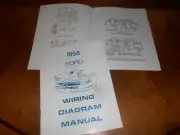 1958 FORD WIRING DIAGRAM MANUAL / '58 FORD CAR & RANCHERO DIAGRAMS