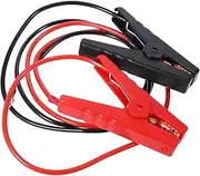 iplusmile 2pcs Jumper Cables with Battery Clips Alligator Clamps for Automotive and Industrial Use Ergonomic Design for Easy Handling and Maneuverability