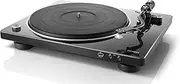 [DENON] DP-450USB Semi-Automatic Analog Turntable | USB Output for Recording | Speed Auto Sensor | Specially Designed Curved Tonearm | 33 1/3, 45, 78 RPM (Vintage) Speeds | Superior Audio, Black