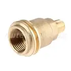 Cookouts BBQ Propane Adapter Connector QCC1 Connection to 1/4" Male Pipe Thread