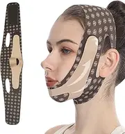 Double Chin Reducer: V Slimming Face Belt, Double Chin Exercises | V Chin Strap Face Lifting Line, Facial Slimming Strap For