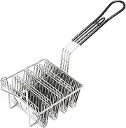 Taco Fryer Basket, Stainless Steel Deep Fryer Taco Holder Basket, Holds 4 Shells, V Shaped Taco Shell Fryer Tortilla Fryer Basket with Grip Handle, for Burritos and Tortillas