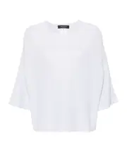 metallic-threading jumper IT44,IT42 white