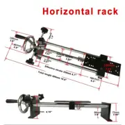 New Horizontal Test Stand Push-Pull Vertical Force Meter Spiral Rack Force Gauge
