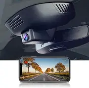 Fitcamx Dash Cam Suitable for 2022-2025 Volvo V90 XC60 S90 B5 B6 T8 (Model B), OEM Factory Style, 4K Ultra Clear Video WiFi, Loop Recording G-Sensor, WDR Night Vision, Easy to Install, 64GB Card