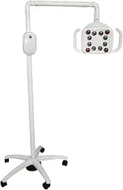 36W Led Examination Lamp, Mobile Surgical Medical Lamp, Alternating Between Warm and Cold Light, The Lamp Arm can be Rotated Freely, with Handle and Dimming Button