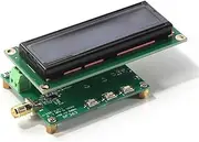 Oimzzr Intelligent Digital Display RF Power Meter 1MHz to 10GHz -50 to 0DBm RF Signal Measuring Instrument Radio Frequency Signal Testing Module Board