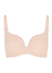 Simone PÉRÈLE Comete Spacer Underwired Lace Plunge bra - Sand - 36B 36B
