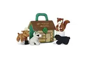 Aurora Engaging Baby Talk My Forest Friends Baby Stuffed Animal - Sensory Delight - Interactive Learning - Multicolor 7 Inches