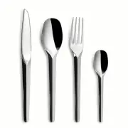 Comas cutlery set Aster Q14 24 pcs, table cutlery geometr. handles stainless ...
