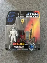 Star Wars Deluxe Crowd Control Stormtrooper- New Factory Sealed