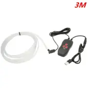 LED Car Fiber Optic Lamp Ambient Atmosphere Light Strips RGB Bluetooth Phone APP (for: Audi)