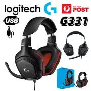 LOGITECH Wired Headset G331 Gaming Headphones Stereo Microphone 3.5mm PS4 Xbox