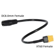 Flexible PVC XT60 Female to DC7.9mmx0.9mm Power Cord for Energy Storage