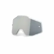 100 Percent RC/AC/ST Injected AntiFog Silver Flash Mirror/Smoke Replacement Lens