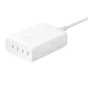 Belkin BoostCharge Pro 200W 4-Port USB-C GaN Charger (White)