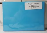 Tempting Turquoise Cardstock A6 Card Front Size 15 sheets Stampin' Up!