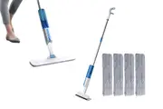 2-in-1 Window Squeegee Cleaner with Spray Extendable Window Washer Kit