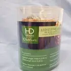 HD Designs Outdoors 19.66 Ft LED String Light Battery-Powered, Timer Warm White