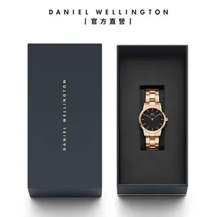 Daniel Wellington 手錶 Iconic Link 36mm/40mm精鋼錶 特調玫瑰金(DW00100210 DW00100344)/ 40mm