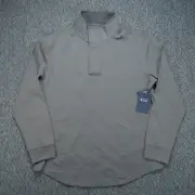 BYLT Fairway Pullover Mens Extra Large Gray Elite Golf Quarter Zip XL NWT